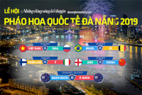 8 đội tham gia Lễ hội pháo hoa quốc tế Đà Nẵng 2019